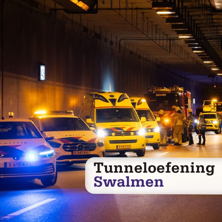 Tunnel oefening Swalmen